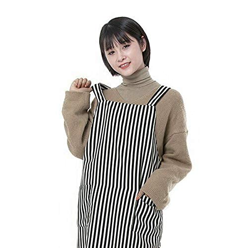 Ubersweet Imported 6X(Men Women Sleeveless Apron Kitchen Accessories Unisex Stripe Hose Bib Sp J1O1