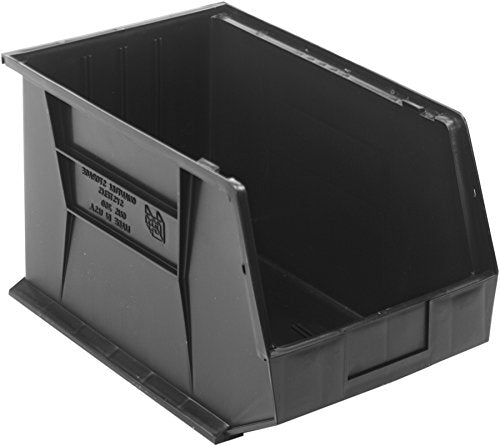 Ultra Stack & Hang Bin Black 18In X 11In X 10In