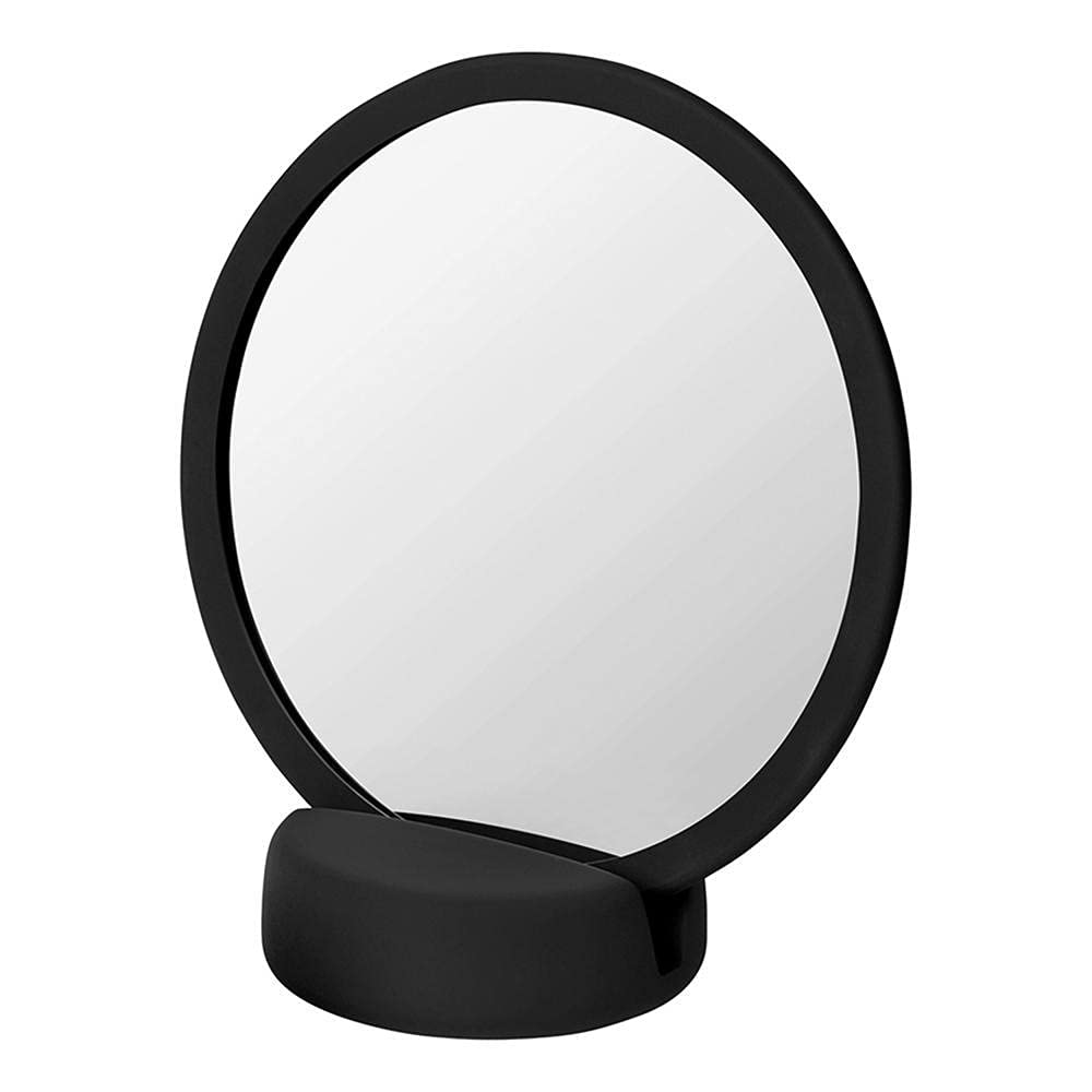 Blomus Sono Magnifying Vanity Mirror 18.5Cmx17Cmx9Cm / 7.3''X6.7''X 3.5'' Black