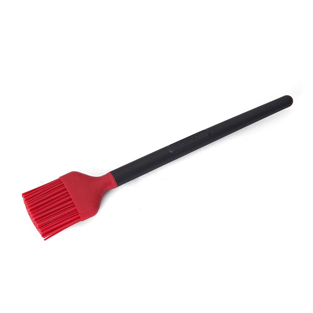 Farberware Professional Heat Resistant Silicone Basting Brush, Red/Black