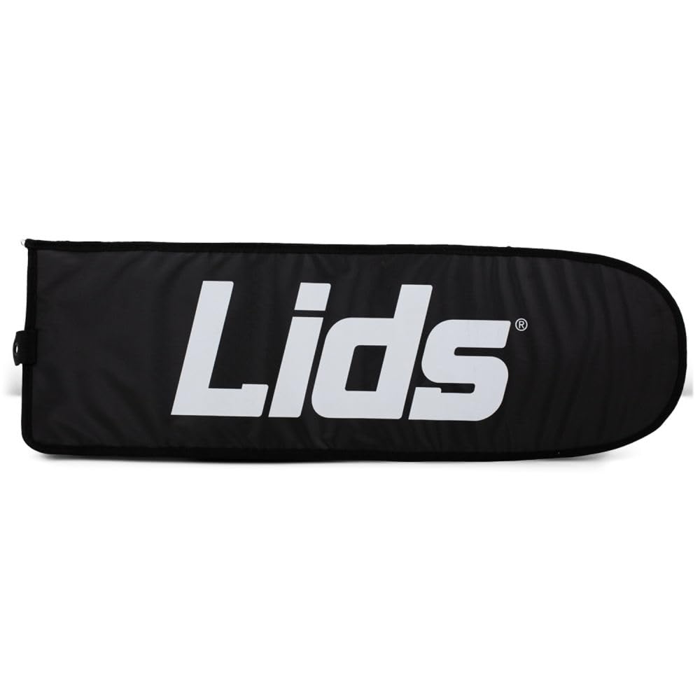 Lids Clear 30 Cap Storage Bag - Durable Vinyl Hat Organizer for 30 Caps, Travel Case, Clear/Black, One Size