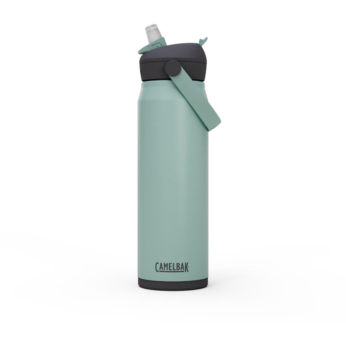 CamelBak Thrive Flip Straw Stainless Steel Water Bottle Silver Mist, 25oz