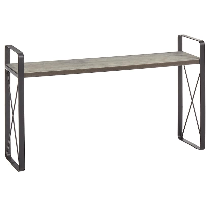 Farmhouse Bathroom Collection - Over The Sink Shelf Gray