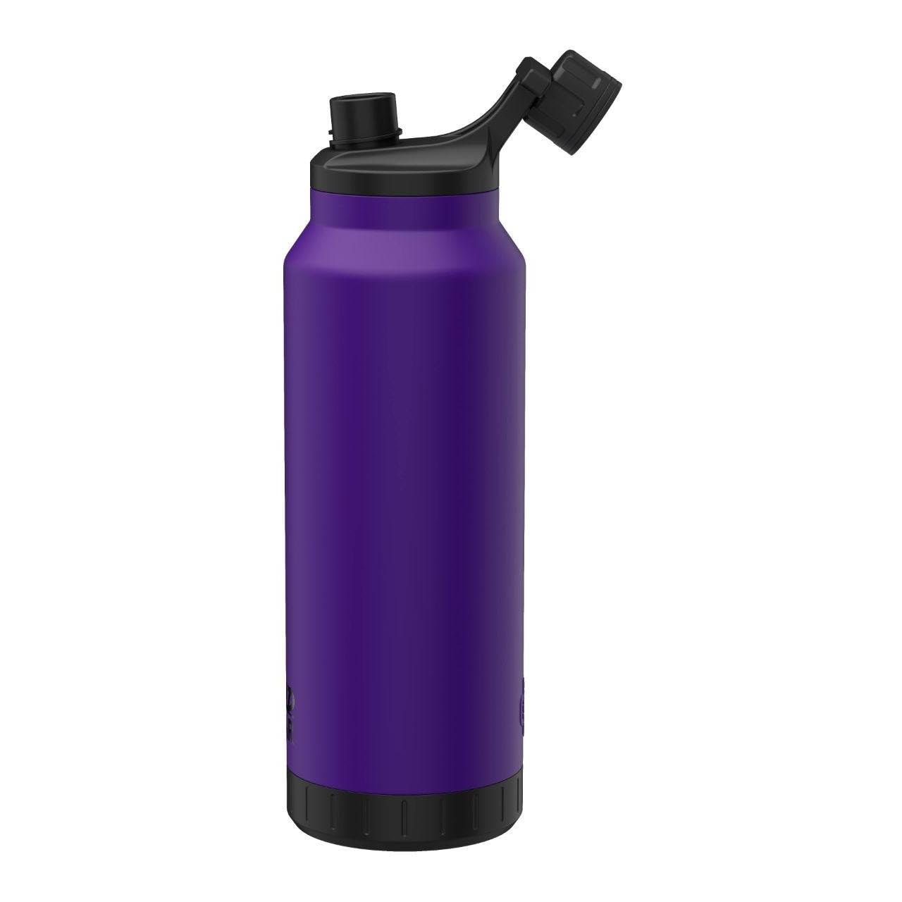 Wyld Gear Mag Series - Stainless Steel Water Bottle With Magnetic Cap - 44Oz Purple
