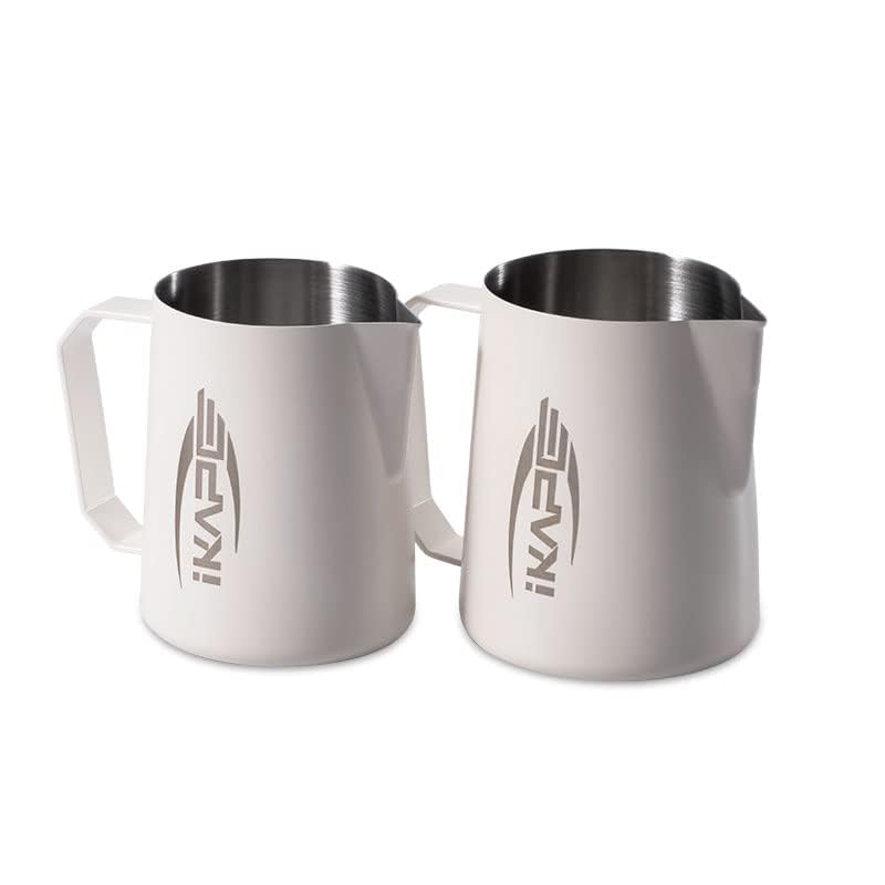 Ikape Coffee Products, 600Ml Milk Frothing Pitcher, Stainless Steel Milk Steaming Pitchers, Cappuccino Latte Art Barista Steam P