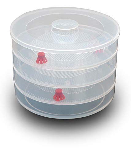 Big Cart 4 Container Layer Bowl, Hygienic Sprout Maker With 4 Container Organic Home Making Fresh