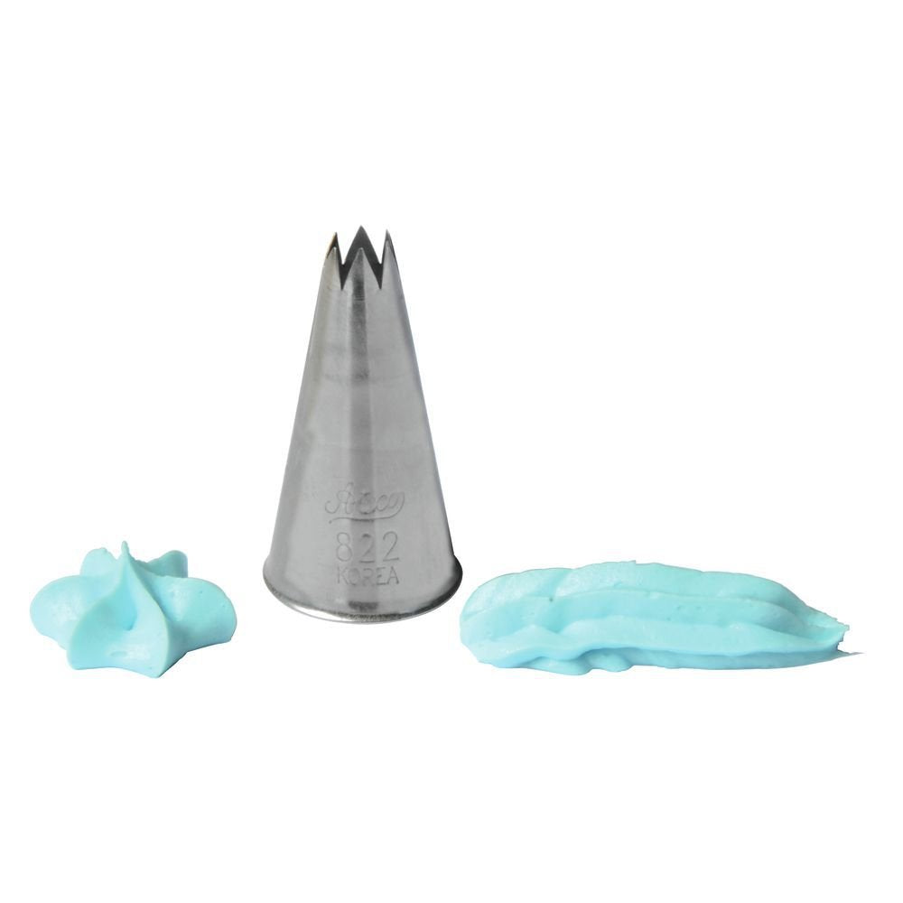 Ateco #822 Ss Star Pastry Decorating Tip