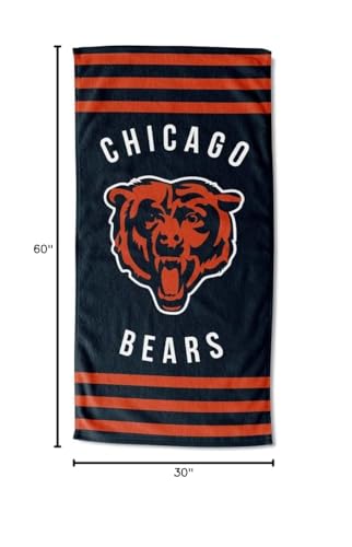 Bears Official ''Stripe'' Beach Towel(D0102Hxv61A.)