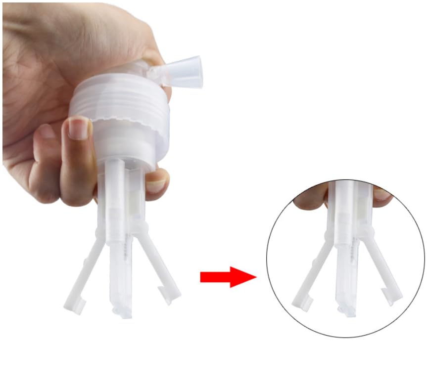 Duehut 180Ml Powder Spray Bottle Refillable Hair Fiber Applicator For Travel, Home, Beauty Salon