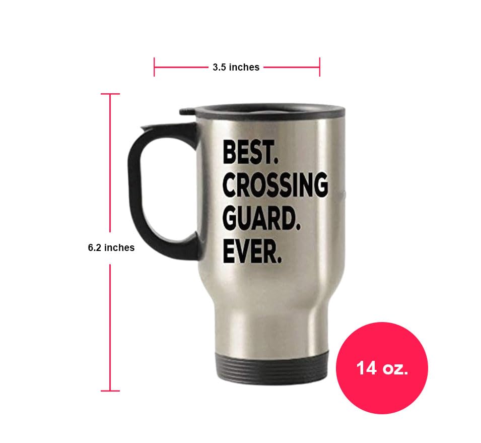 The Spreadpassion Store - The Best Crossing Guard Ever Tumbler - Stainless Steel Novelty Tumbler For Birthday And Anniversary Pa