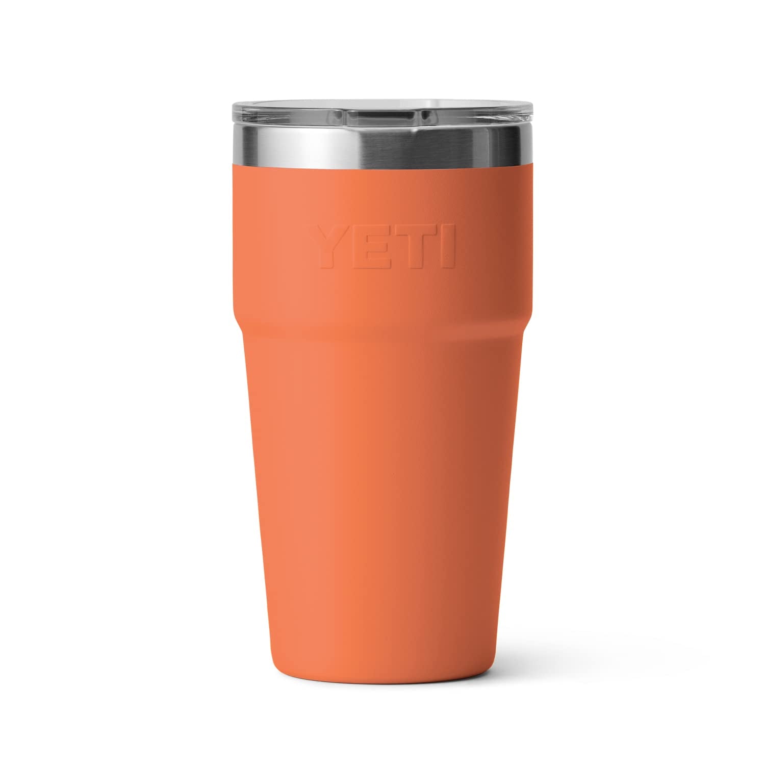 Yeti Rambler Stackable Pint, Vacuum Insulated, Stainless Steel With Magslider Lid, High Desert Clay