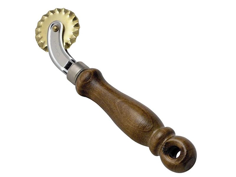 Caper CPR840010 Pastry Wheel Brass Stainless Steel