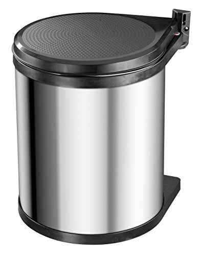 Hailo 3555-101 Compact-Box M, Stainless Steel, 15L, Edelstahl