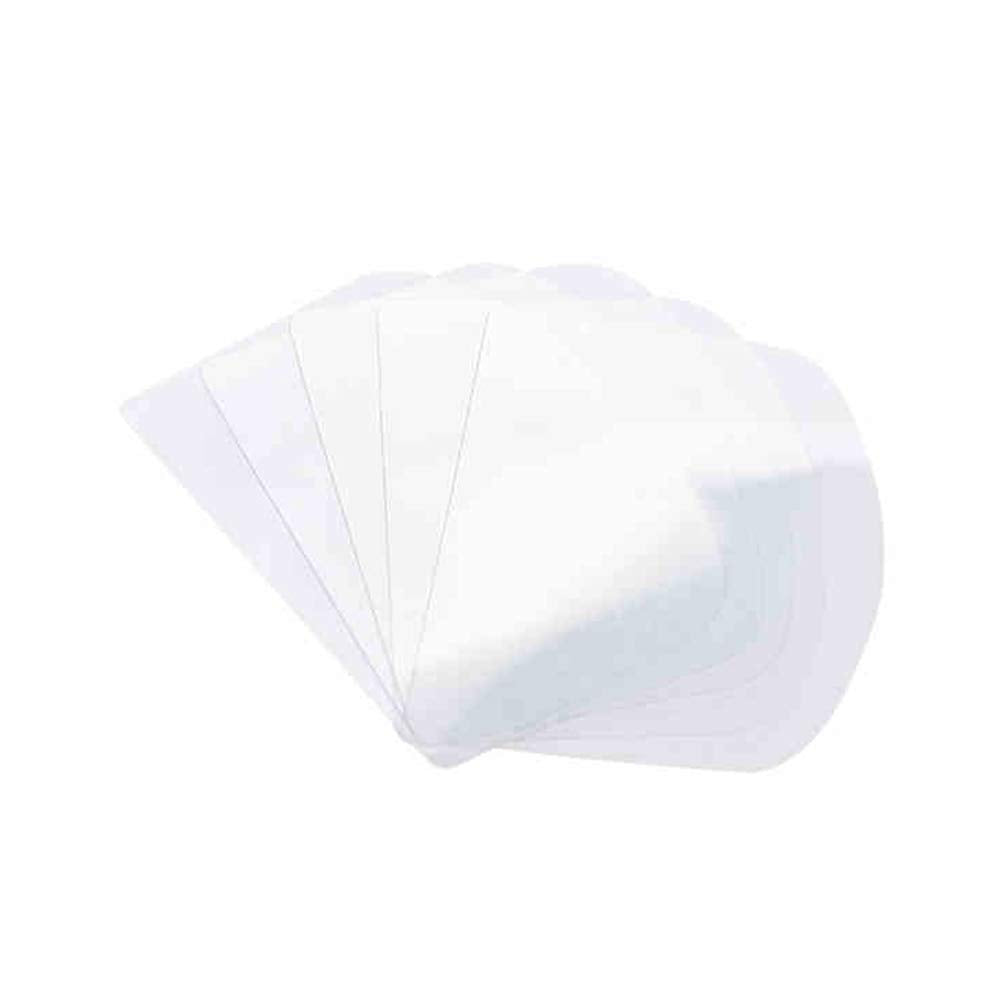 5 Pieces Flexible Plastic Cake Scraper Smoother Transparent Cream Scraper Spatula Cake Smoother Icing Smoother Pastry Spatula Sc