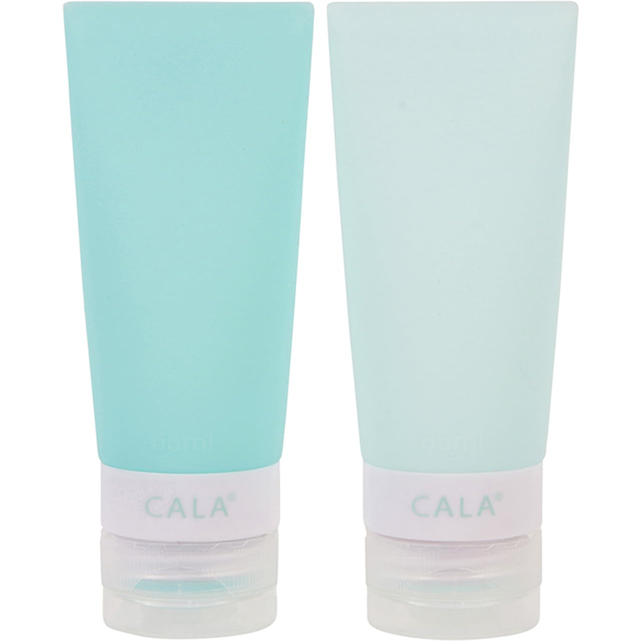 Silicone Travel Bottles: Mint (2 Bottles / 2.2Oz)