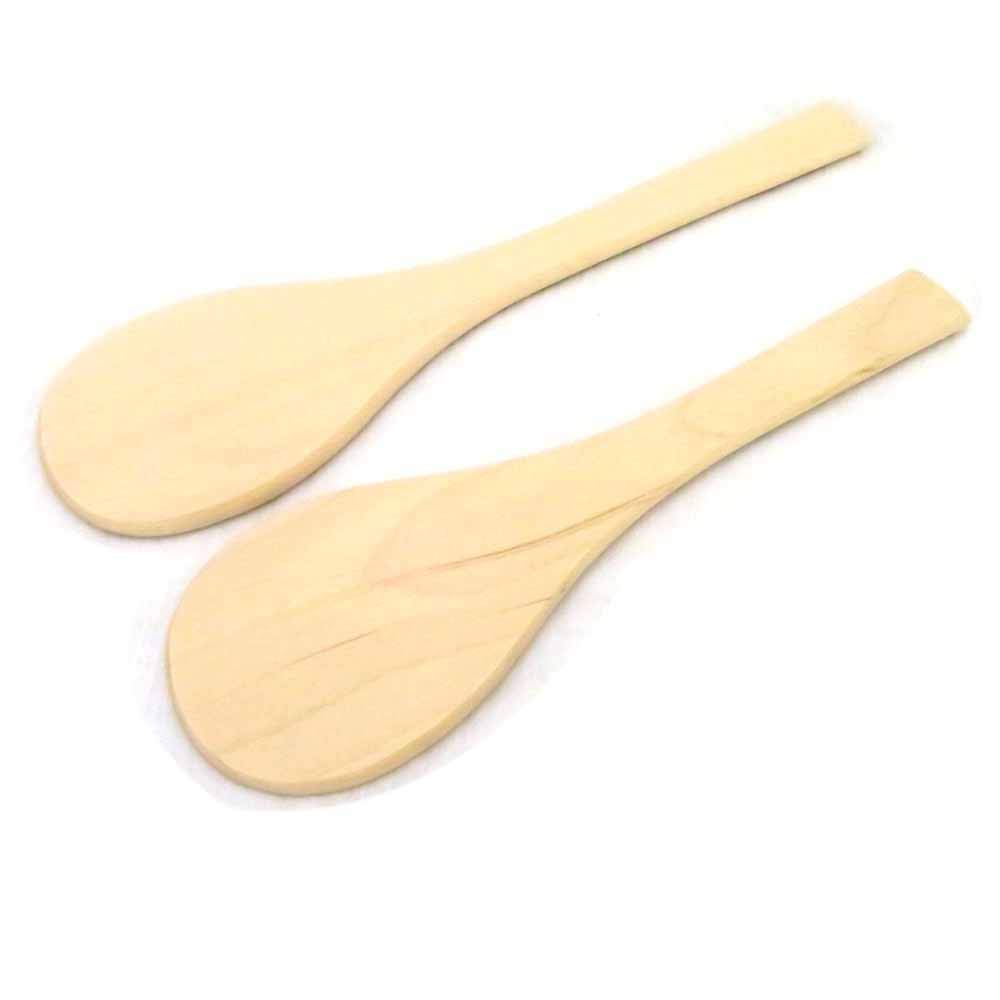 Endo Shoji Bsp01054 Takahashi Industrial Round Spatula, 21.3 Inches (54 Cm), Beech Wood, Made In Japan