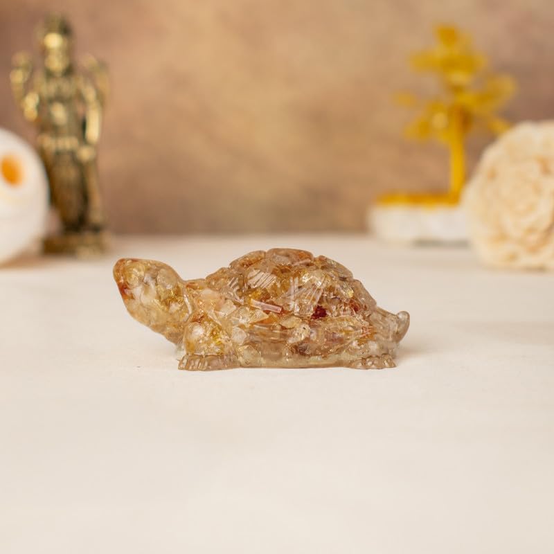 Citrine Resin Tortoise (Kachhua)