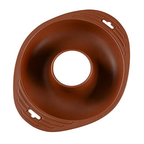 Eokoaiee 10 Inch Silicone Ring Donut Circle Cake Baking Bake Pan