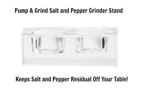 Grind Gourmet Pump & Grind Stand For Pump And Grind Pepper Mills Grind Gourmet'S Originals, Stand Only!