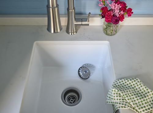 Sinksense 3.5'' Basket Strainer Drain With Post Style Basket, Stainless Steel
