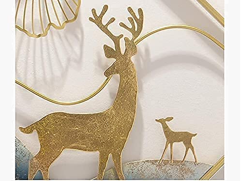 Design World Gifts And Interiors Metal Wall Decor Art Sculpture Hanging Decoration Items for Living Room Bedroom Office Hallway