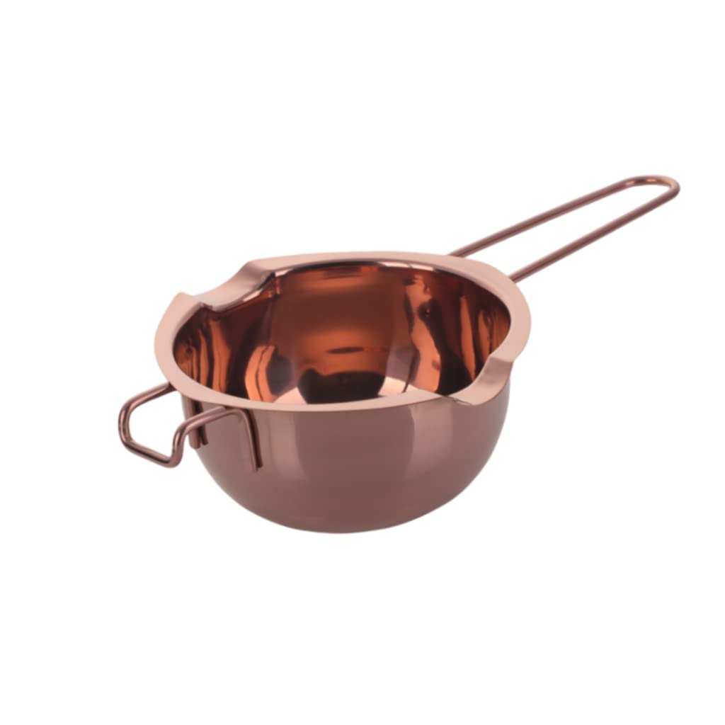 Calandis Stainless Steel Double Boiler Metls Pot 400Ml For Melting Chocolate Sturdy A | Candle Wax | Candle Making & Soap Making