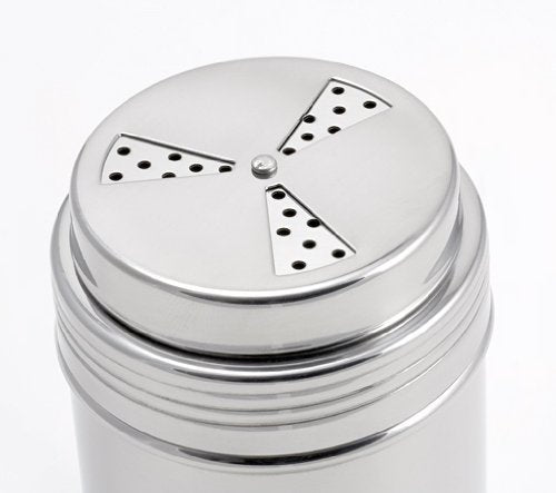 Stainlesslux 75154 Brushed Stainless Steel Spice Shaker/Cheese Shaker - Fine Stainlesslux Kitcheware For Your Home
