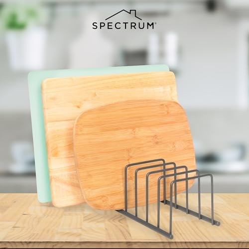 Spectrum Diversified Drying Counter, Euro Kitchen Organizer Space-Saving Rack Holder-Dish Drainer For Pots & Pans, Plates, Cutti