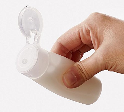 100Ml 100G 3.4Oz Clear Empty Travel Soft Flip Cap Tubes Plastic Squeezable And Refillable Travel Containers For Facial Cleanser