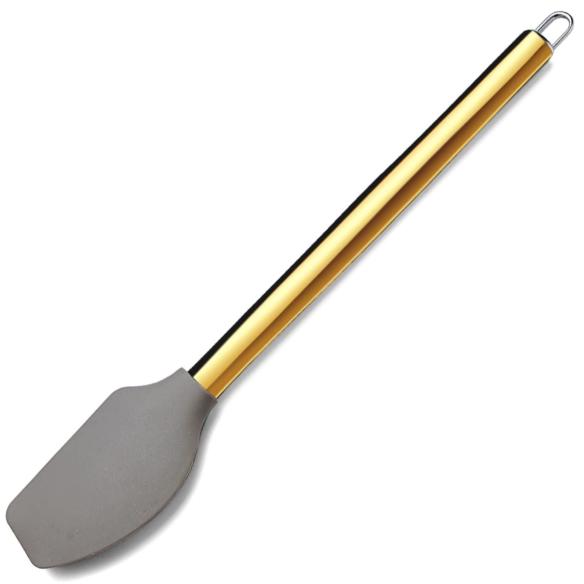 Gold Spatulas, Berglander Non-Stick Silicone Flexible Scrapers Baking Mixing Tool With Titanium Gold Plating Handle, Baking Tool