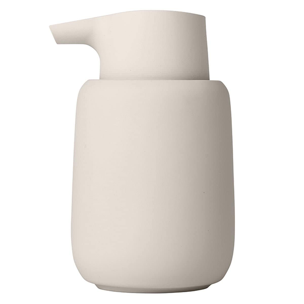 Blomus Sono Soap Dispenser 250 Ml Ceramic Hand Soap Dispenser In Grey Diameter 8 X 14 H Cm Colour Satellite Liquid Soap Dispense