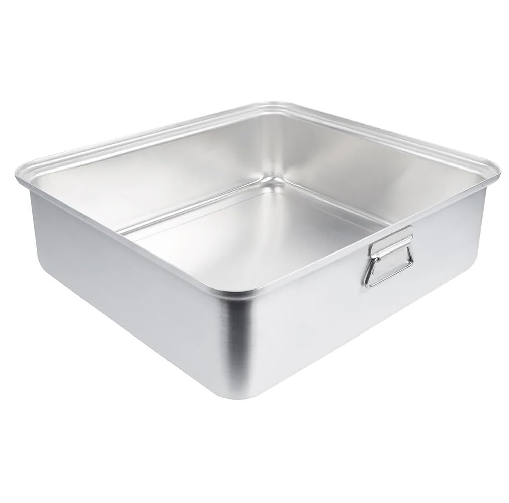 Vollrath 68365 Wear-Ever 42.5 Qt. Aluminum Roasting Pan with Handles