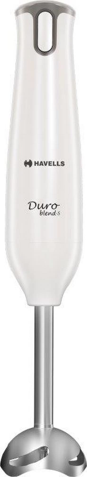 Havells Duro Blend - S Low Noise 300 Watt Hand Blender With Detachable Stainless Steel Stem, Double Bush,Copper Motor & 2 Years 