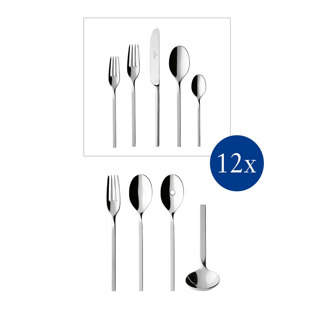 Villeroy & Boch New Wave Flatware 64 Piece, Service For 12