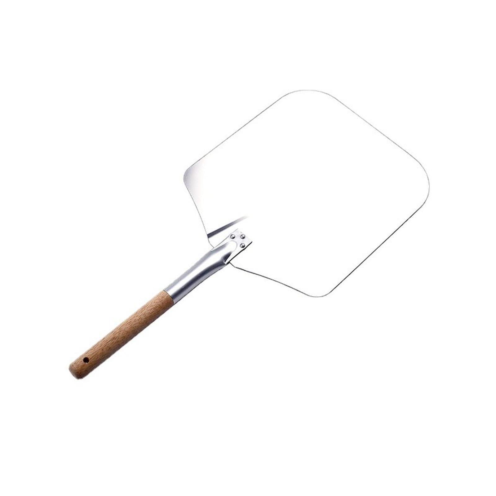 Merishopp Pizza Peel Pizza Paddle Turning Peel Easy Storage Wooden Handle Pizza Paddle