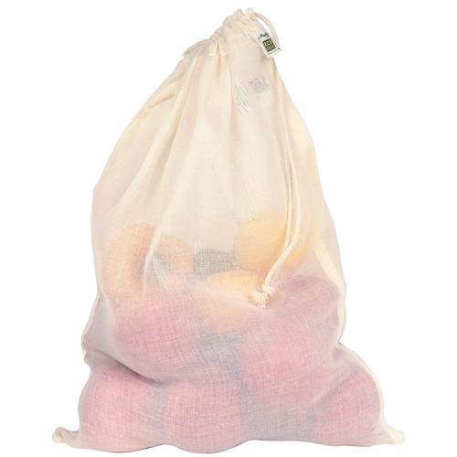 Natural Cotton Reusable Mesh Produce Large 1 Bag