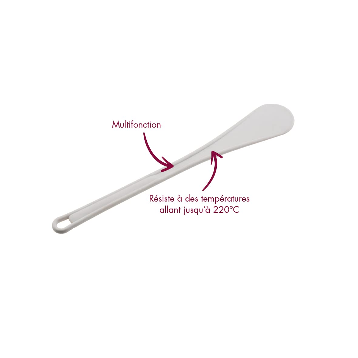 Paderno World Cuisine Composite Spatula, 15 3/4''