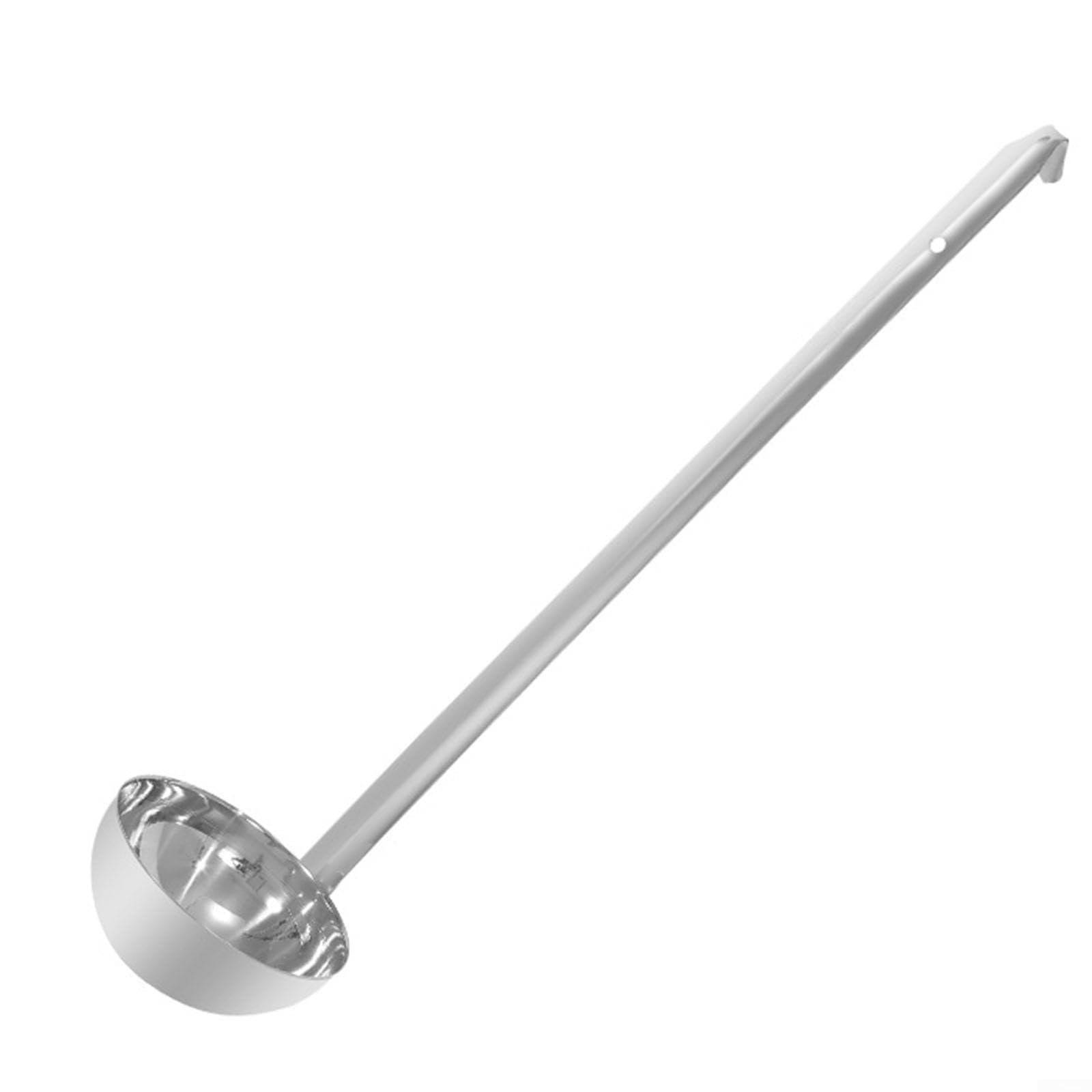 Zorsculpt Soup Ladle,Stainless Steel with Long Handle,Cooking Spoon(F)