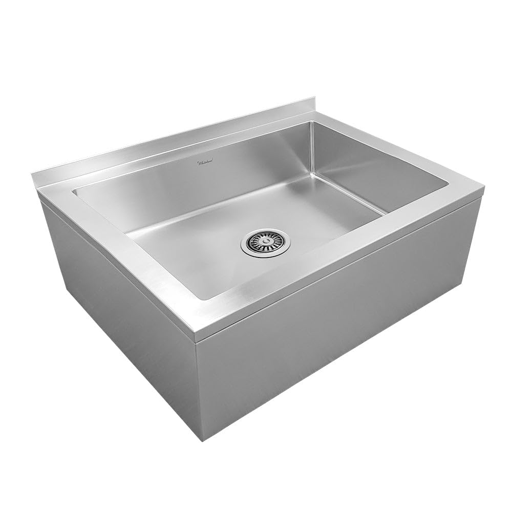 Noah Collection Whms1620 Mop Sink, Brushed Stainless Steel