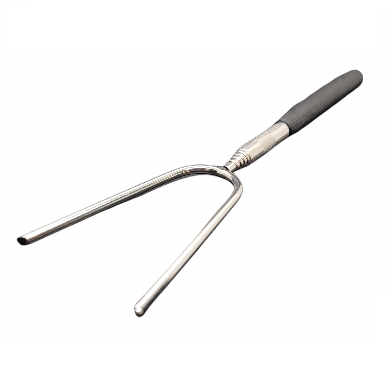 Handy Housewares Telescoping Barbecue Fork, Camp Fire Roasting Stick, Extends From 10'' To 33'' Long, Great For Bbq Hot Dogs, Sm