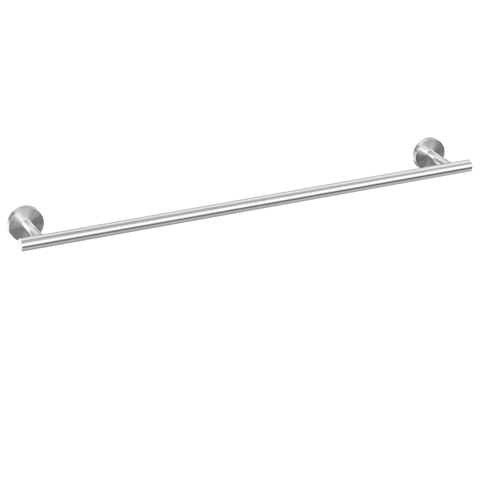 Ushower Brushed Nickel Towel Bar, 30-Inch Towel Rack For Bathroom Wall Mounted, Thicken Sus304 Stainless Steel Modern Home Decor