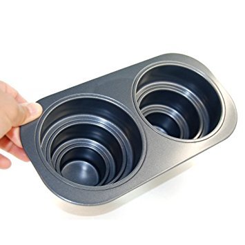 2 Cavity Three Tier Cake Pan By Jumbl