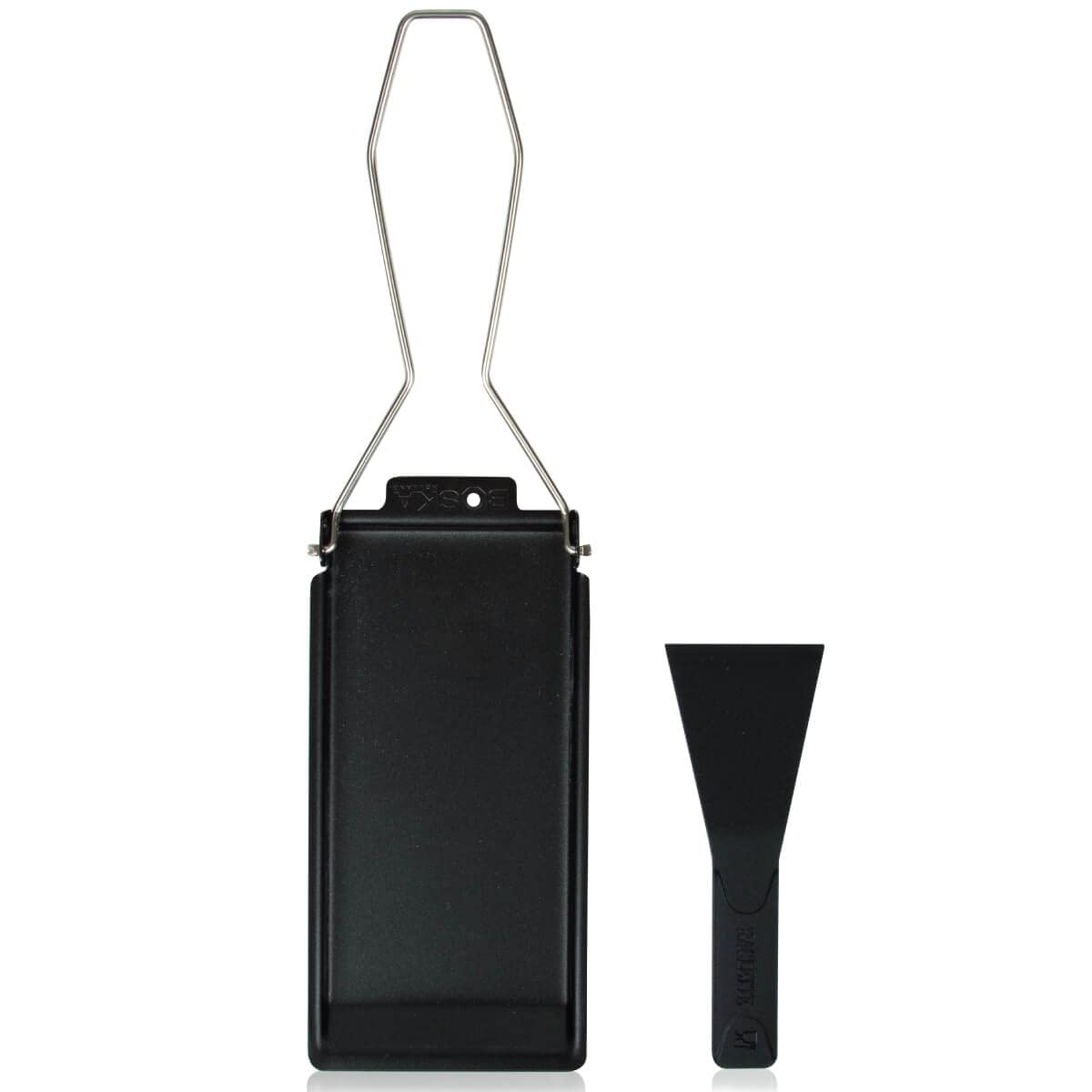 Boska Stainless Steel Cheese Barbeclette - Raclette Cheese Pan With Spatula - For Cooking, Baking, Grilling - Wedding Registry I