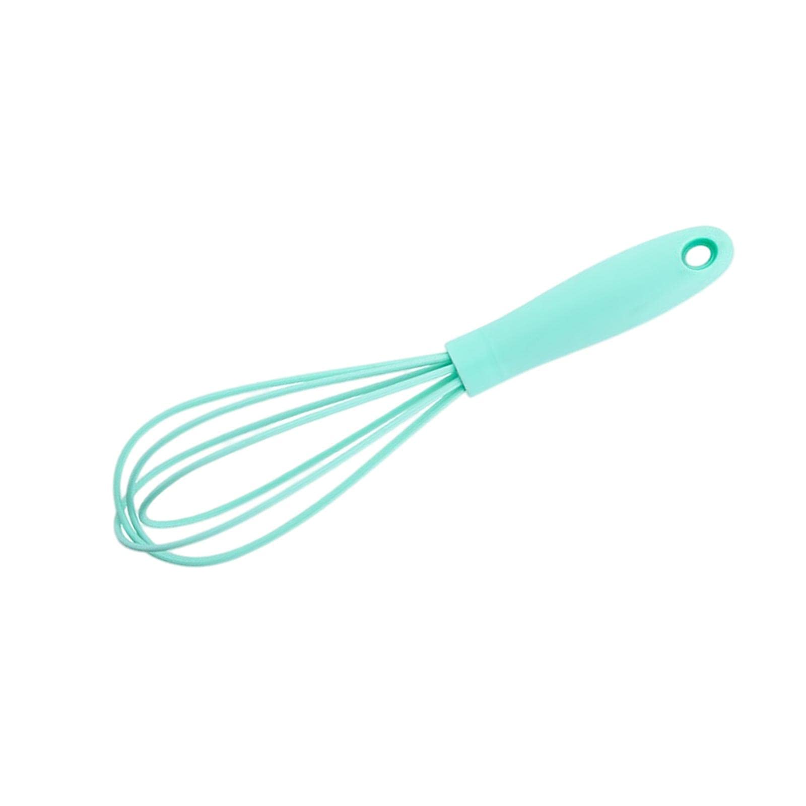 Heavenglow Silicone Whisk Kitchen Utensil Non Scratch Mixer Egg Beater Frothing Green | Crafts | Sculpting, Molding & Ceramics |