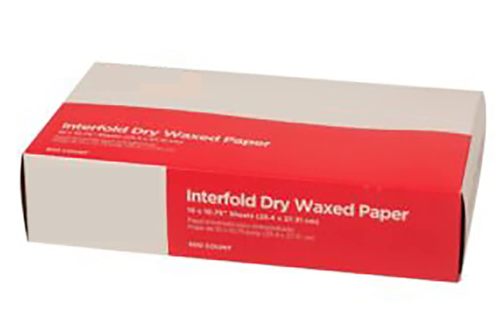 Perfect Stix (Gordon) Deli Wax Paper 10-500ct Deli Wax Paper, 10 x 10.75 (Pack of 500), White