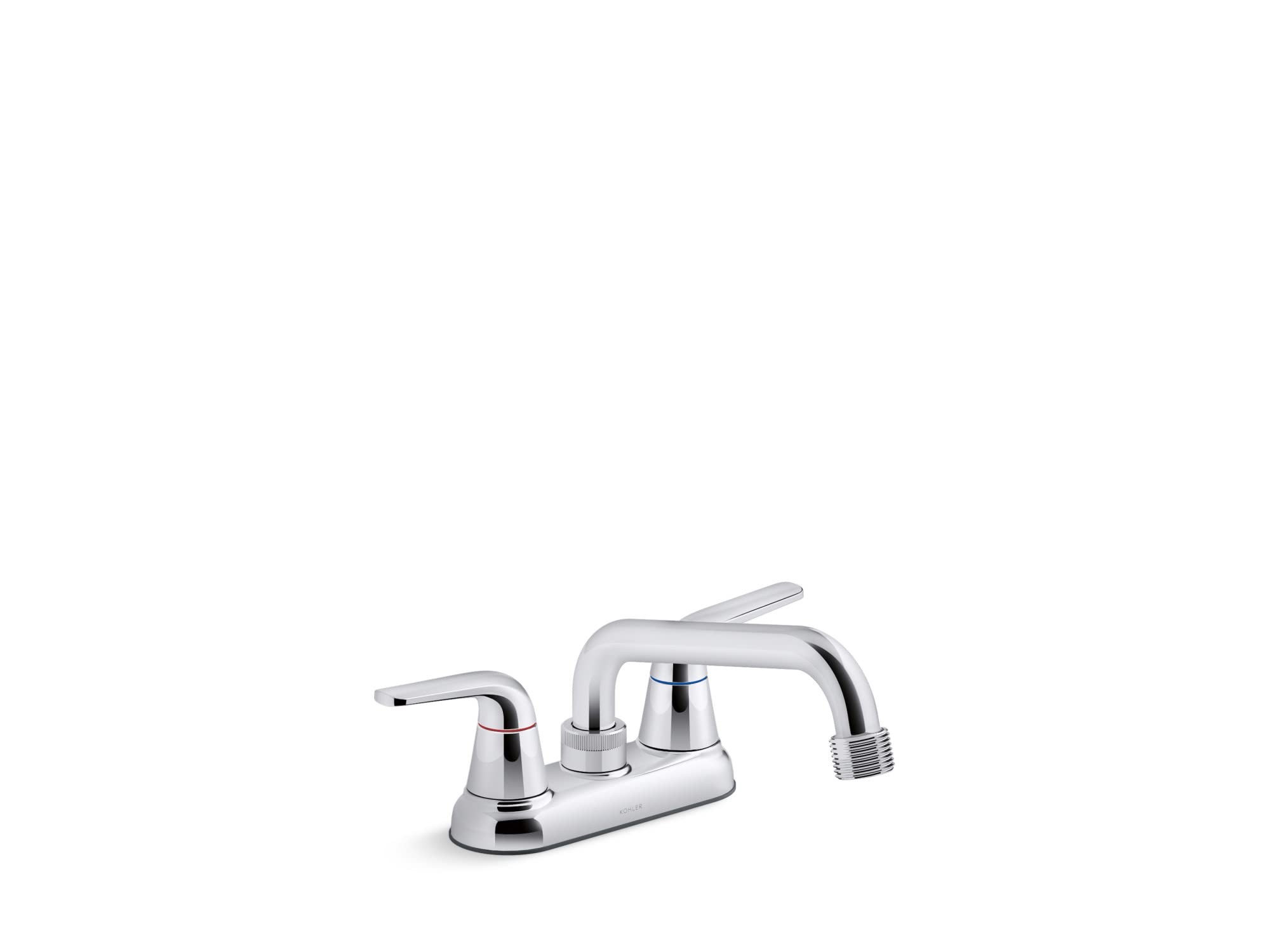 Kohler K30619-CP Jolt 4 GPM Widespread Kitchen Faucet - Includes Escutcheon Polished Chrome