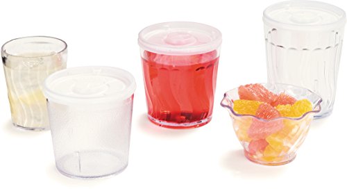 Carlisle FoodService Products Plastic Dessert Dish  5 Ounces  Clear (Pack of 24)