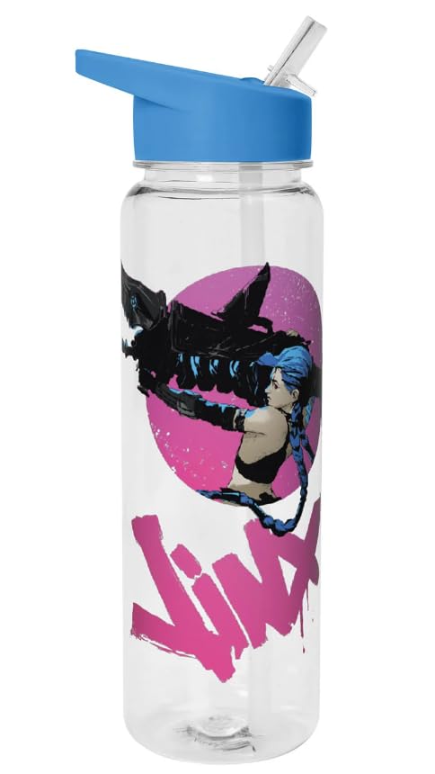Arcane Plastic Drinks Bottle  Official Arcane BPAFree Plastic Bottle, Lightweight and Durable, Featuring Stunning Artwork, Ide