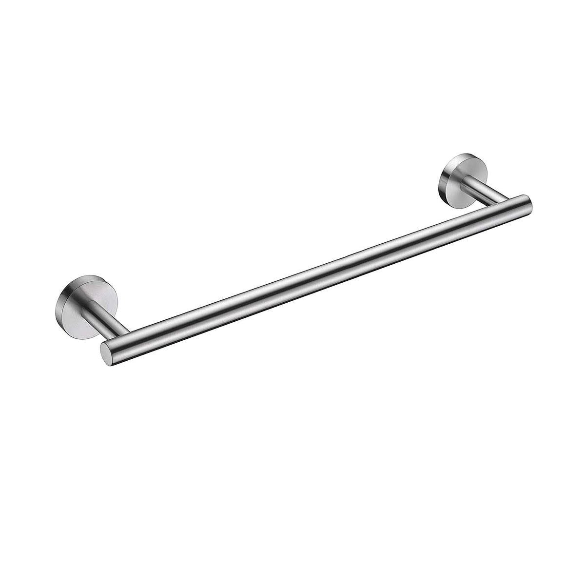 Nolimas Brushed Nickel Bath Towel Bar Single Bars Towel Rack Rod Classic Wall Mounted Sus304 Stainless Steel Bathroom Towel Hold