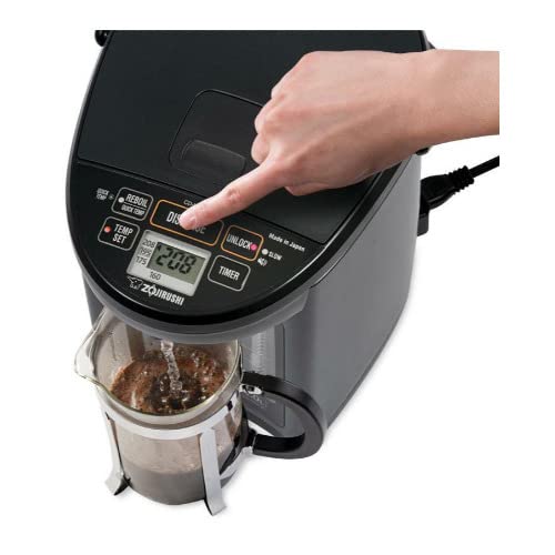 Zojirushi Cd-Nac40Bm Micom Water Boiler And Warmer (4-Liter, Metallic Black)